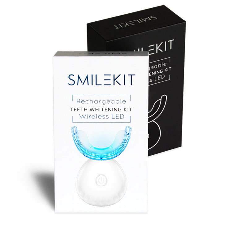 Wireless Teeth Whitening Kit with LED Light